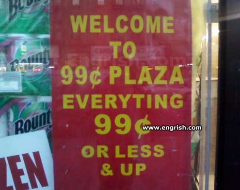 99 cent store