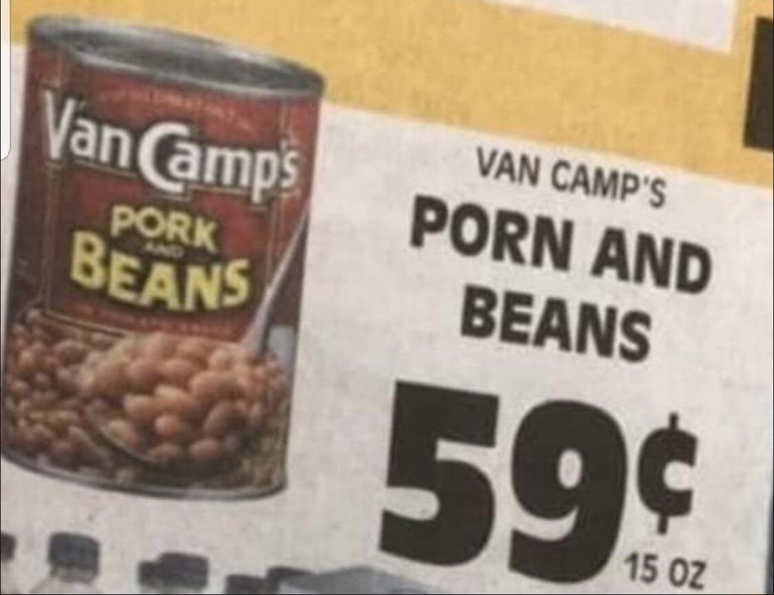 porn and beans